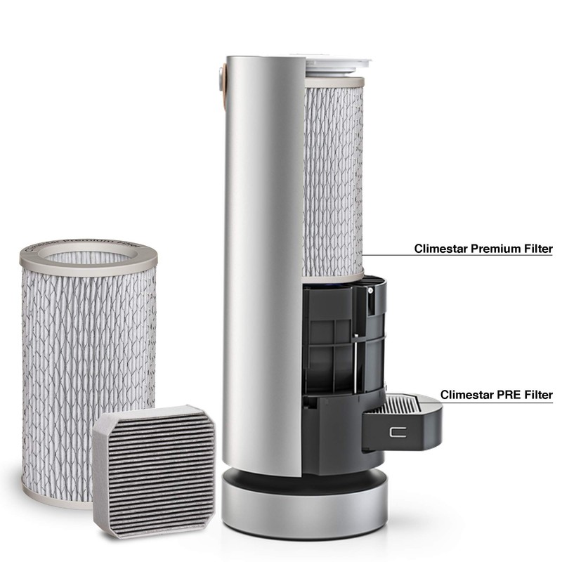 Climestar 2-Pack Compatible for Molekule Air-PECO Filter Replacement PRE-Filter for
