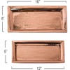 Copper Hammered Trays - Rose Gold Serving Tray and Platters