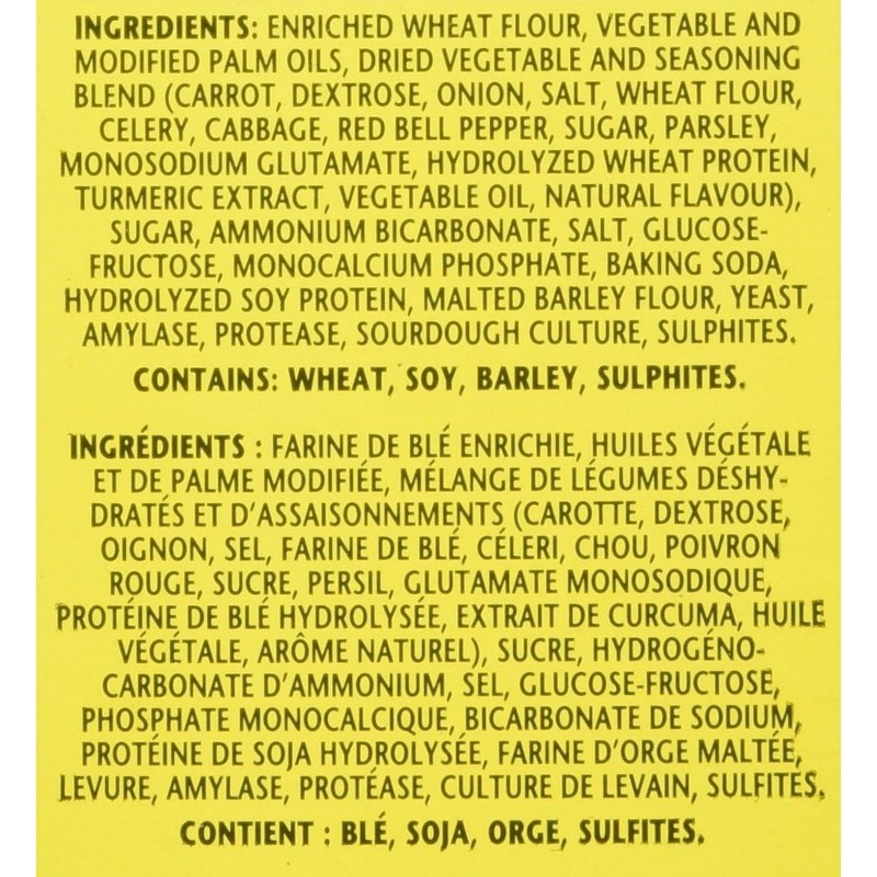 Christie Vegetable Thins, 40% Less Fat, Crackers, 200g/7oz., (3 Pack)