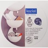 Koziol Organizer Set of 3, thermoplastic, Cotton White