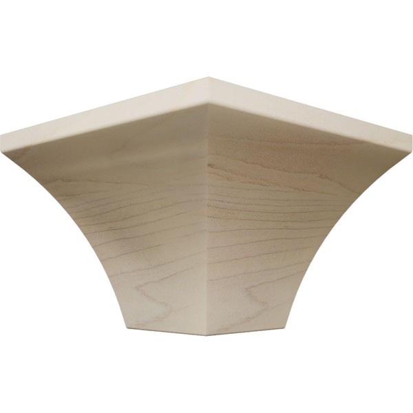 3 11/16"P x 4 3/16"H WM291 Americraft Solid Hardwood Stain