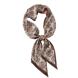 Leimdu Skinny Headband Handbag Ribbon Silk Feeling Hair Scarf for Women Girls Neckerchief,59x5.1 inch