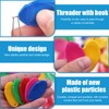 Sewing Needle Threader, 24 Pcs Plastic Wire Hook Sewing Needle