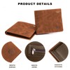 Laoyemen Slim Wallet for Men，Bifold Credit Card Holder Wallet with