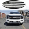 9.5 Inch Front Grille Rear Tailgate Emblem Compatible with 2015-2024