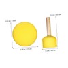 DOITOOL Set of 12 Round Sponges for Painting Craft Pottery
