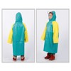 Kids Raincoat Toddler Windprood Rain Poncho Reusable Rain Jacket with