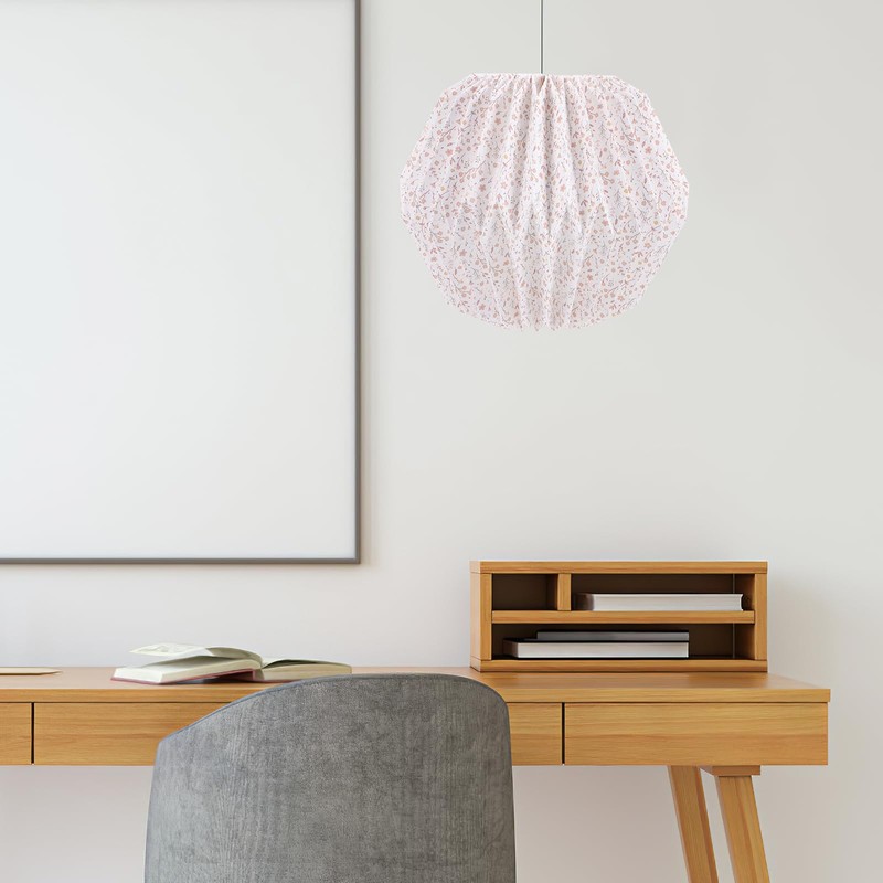 CAXUSD Small Folding Lampshade Socket Ceiling Light Shade Decorative Lampshade