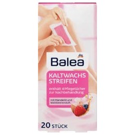 Balea Cold Wax Strips Body Pack of 20