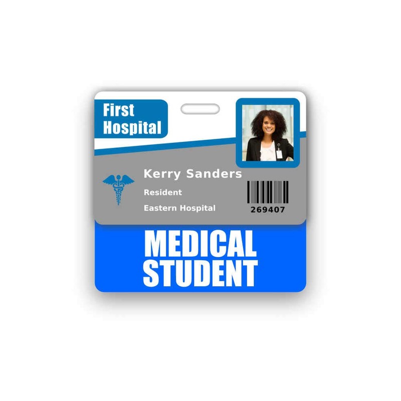 Medical Student Badge Buddy Horizontal w/Height & Weight Conversion Charts