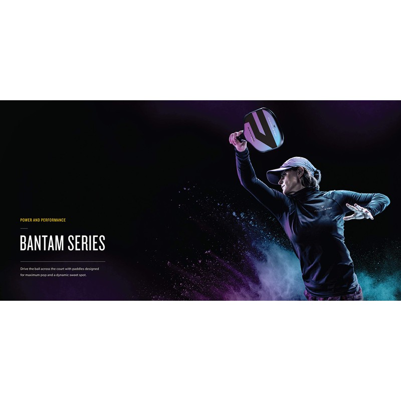 Paddletek Bantam EX-L Pickleball Paddle | Riptide (Blue)