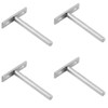 4Pcs Heavy Duty Shelf Support Bracket Invisible Shelf Bracket for