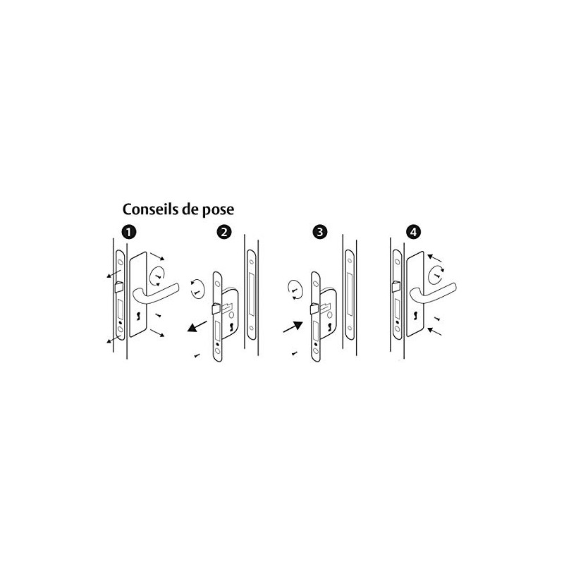 Yale Y15R-A40/B/SF - 135mm Half Stick 40mm Axle Reversible Chest