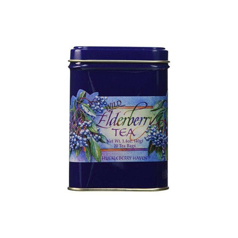 Taste The Wilderness Wild Elderberry Tea Tin (20 Tea Bags)