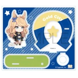 Sunstar Stationery Uma Musume Pretty Derby Acrylic Pen Stand, Gold Citi S2403625