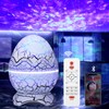 Palmcee Projector Galaxy Light with Bluetooth Speaker, Dinosaur Egg LED