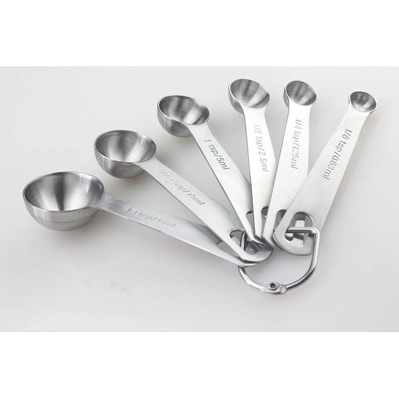 PreAsion Stainless Steel Measuring Spoons Kit Measuring Spoons with 4