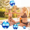 Leitee 3 Pcs 8.5 Inch Waterproof Soft Beach Volleyball Swimming