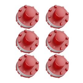 EIN-hell 3405096 Trimmer Spool for Einhell GE-CT 36/30 LI E Solo, AGILLO 36/255 BL, AGILLO 18/200, 2 mm Diameter, 8 m Long, Pack of 6