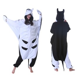 SimZoo Adult Animal Onesie Pajamas, Men and Women's Animal Cosplay Costume Sleepwear, One-Piece Unisex Homewear