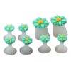 Jelly Therapy Spa Separadores Dedos Silicón Flores, Pedicura, Manicura,