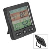 Indoor Temperature Humidity Gauge Clock Large Screen Electronic Digital Display