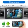 YUANTING 2 Din Car Stereo Radio Player 1080P 7" Screen