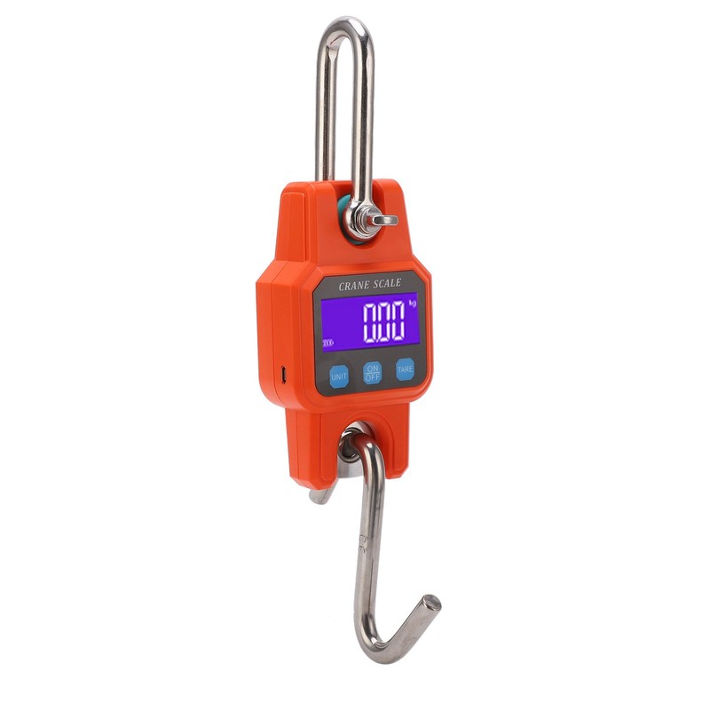 Hanging Scale Digital Display Backlight Screen 300KG Range Weighing Tool