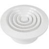 4'' Inch / 100 mm White Plastic Ceiling Vent Cover