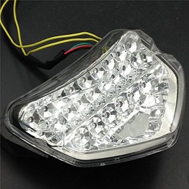 XKMT-Led Tail Light Compatible With Gsx-R Gsxr 600 750 2004-2005 Gsxr1000 2005-2006 Clear [B00YWBYDD8]