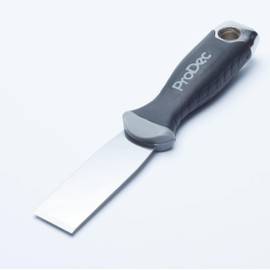 ProDec Advance Duragrip Scraper 1.25" Inch - Scale Tang Stainless Steel Blade DGS125