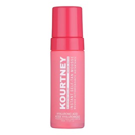 KOURTNEY Instant Self-Tan Mousse - Sunless Tanning Foam for Natural-Looking Glow - Easy to Apply Self Tan - Streak-Free Body Tanning - Medium - 4.2 oz