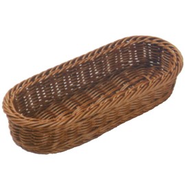 Todai PP Rattan 小判 Notebook Cutlery Basket