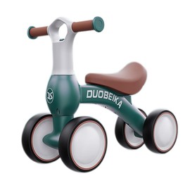 MOVEBO Baby Balance Bike for 1 Year Old Kids Toddler Push Bike for Boys Girls 12-24 Month Toddler Balance Bike, Fun and Safe Toddler Balance Bike Toy (Green)