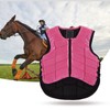 Kids Equestrian Vest Foam Padded Safety Horse Riding Protective Gear