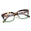 FEISEDY Glasses Frame Womens, Square Thick Eyeglasses Frame, Classic Eyewear
