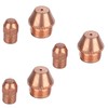10 Set Plasma Cutter Consumables Electrode Tip Kit Nozzle Torch