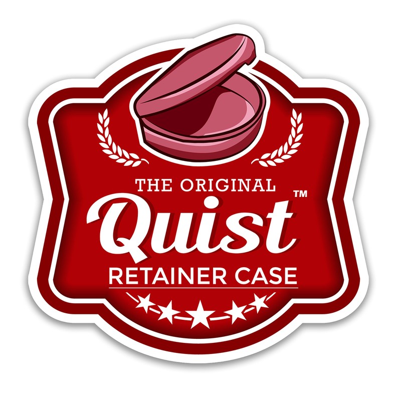 QUIST (TM) Solid Orthodontic Retainer Case (Purple)