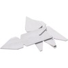 Fudeshe 3pcs/ set Screw Thread Measuring Tool, Thread Cutting Angle