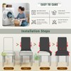 Oloepfo Chair Covers for Dining Room Chair Covers Set of