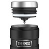 Thermos 101556 Stainless King Travel Tumbler Matt Black, 0.47 L