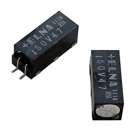 10x SMD Elko Capacitor 47μF 50V 150°C RYA-50V470MGTUO-FL 47uF