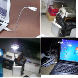 daier 3Pcs 30cm Flexible USB Male to Female Stand Holder Data Power Gooseneck Short Cable