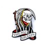 Patch Nation Gevatter Tod - The Big Sleep Metal Button