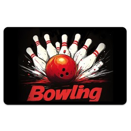 peacoblue Sticker for Bank Cards, Bowling, Custom Skin Cover, Protection for Credit Debit Cards, 4 Styles, Waterproof, Scratch-Resistant Sticker for EBT Transport Key Card