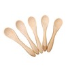 Fat-catz-copy-catz 5X Mini Natural Wooden Cutlery Spoons for Mixing Honey
