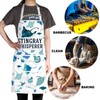 MYSOMY Stingray Kitchen Apron Stingray Lover Gift Stingray Manta Ray