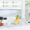 onefitow Banana Holder Banana tree shaped Hanger Decorate for kitchen