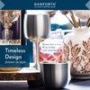DANFORTH Pewter Jefferson Cup – Handcrafted Pewter Metal Drinking Cup