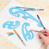 STAEDTLER Mars Professional French Curve Design Ruler Set for Pattern